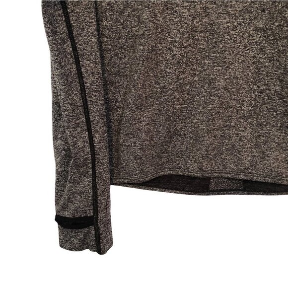 NWT Orangetheory Ladies Med Long Sleeve Activewear in Heathered Grey - Picture 5 of 6